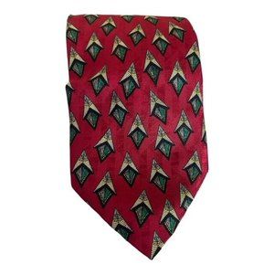 Talbott Studio For Nordstrom Men's Neck Tie Silk 59" L 4" W USA Made